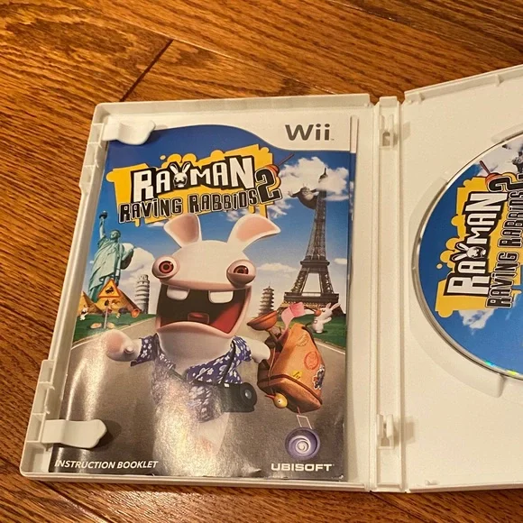 3/$20 Rayman Raving Rabbids 2 Nintendo Wii Video Game - Picture 4 of 6